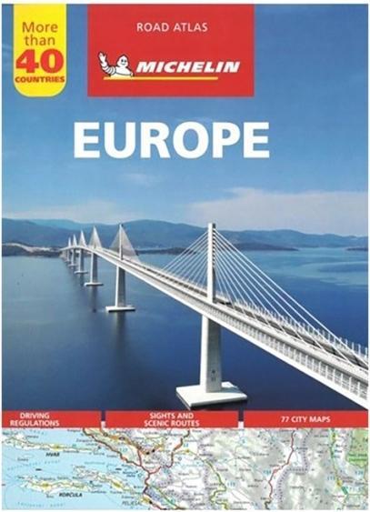 Actual product image Michelin EUROPE 2019 (German, MICHELIN/, 2019)