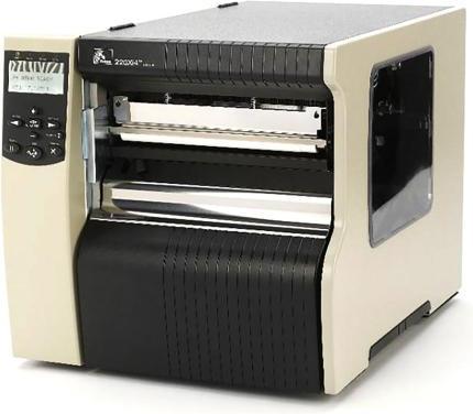 Produktbild Zebra 220Xi4, 12 Punkte/mm (300dpi), Peeler, Rewind, RTC, Multi-IF, Printserver (Ethernet)