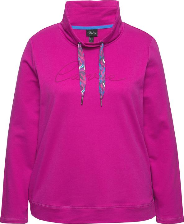 Produktbild Ulla Popken Sweatshirt, Stehkragen, Saum-Zipper, Langarm (46, 48)