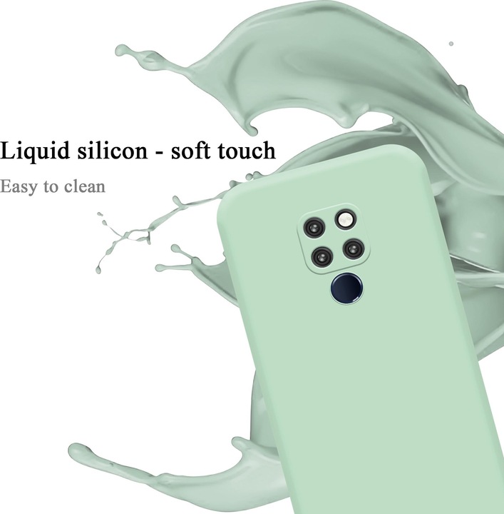 Actual product image Cadorabo TPU Liquid Silicone Case Cover (Mate 20)