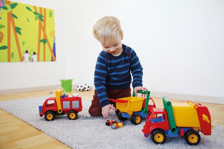 Produktbild Lena Fire truck, Truck, Fire truck, Indoor/outdoor, 3 yr(s), Plastic, Black, Grey, Red, Yellow