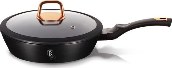 Immagine prodotto BerlingerHaus Padella in granito 24 cm Nero ROSE BH-1643 (24 cm, Alluminio pressofuso)