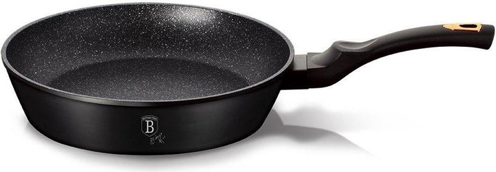 Immagine prodotto BerlingerHaus Padella in granito 24 cm Nero ROSE BH-1643 (24 cm, Alluminio pressofuso)
