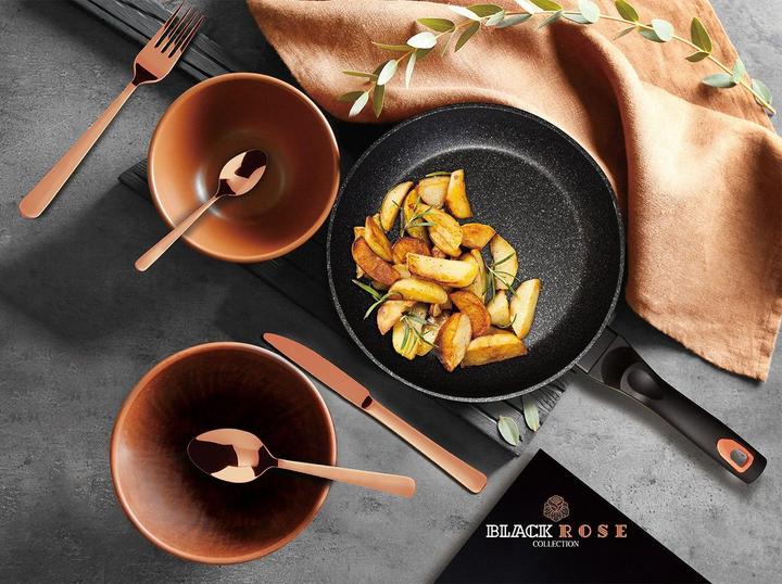 Actual product image BerlingerHaus GRANITE FRY 28cm BERLINGER HOUSE Black ROSE BH-1635 (28 cm, Frying pan, Aluminium)