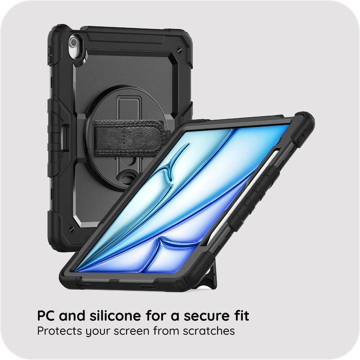 Produktbild Cazy Stossfest Hülle Schutz Fallfest Hülle (Apple iPad Air 13 2024, Apple iPad Air 13 2025, Apple iPad Air 13 2026)