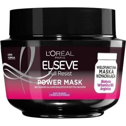 L'oréal Paris , Maschera, L'oreal - Elseve Full Resist Power Mask 300Ml Maschera Per Capelli-Serum (300 Ml)