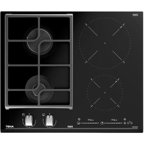 Teka Induction gas hob JZC 64322 ABN BK (E4), Kochfeld, Schwarz