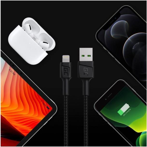 Produktbild GreenCell USB A — Lightning (2 m)