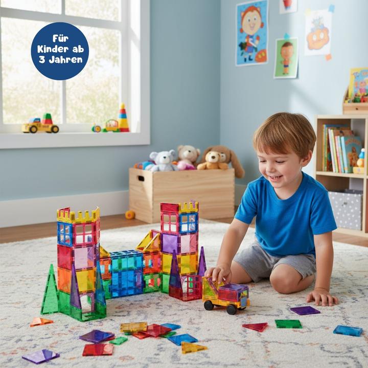 Actual product image Hermex Magnetic building blocks