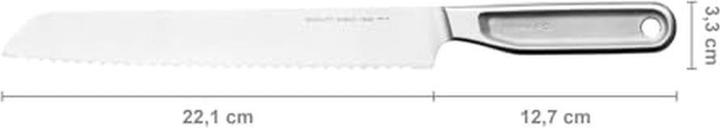 Immagine prodotto Fiskars All Steel Coltello da pane, 22cm (22 cm)