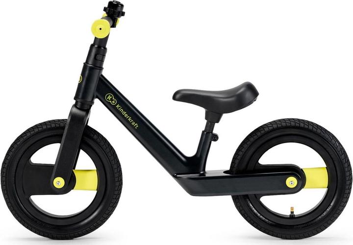 Produktbild KinderKraft GoSwift - a lightweight balance bike Black volt