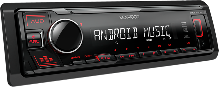 Immagine prodotto Kenwood KMM-105RY Autoradio USB MP3 / WMA con ingresso AUX