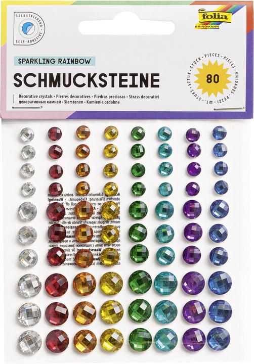 Produktbild Folia Schmucksteine Rainbow