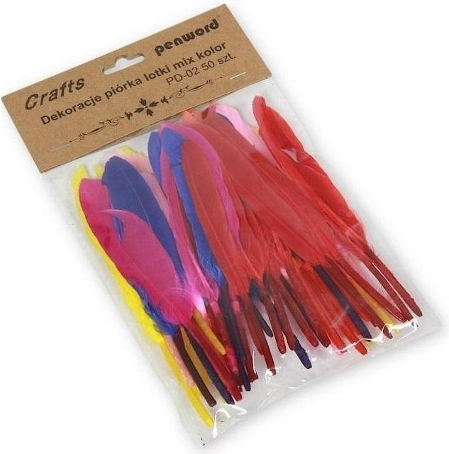 Produktbild Titanum Gemischte Federballfedern 10-15cm 50 Stk (50x)