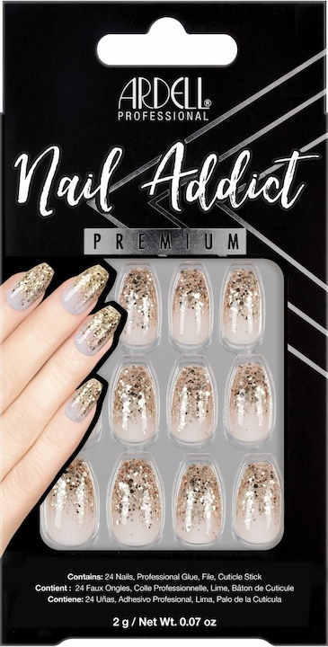 Produktbild Ardell Nail Addict Premium Dripping In Gold 24 Stk (Gold)