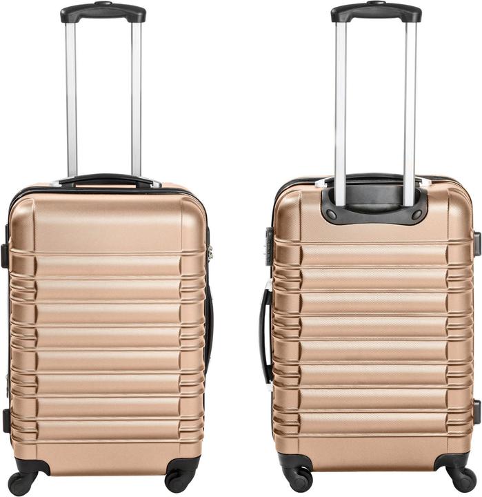 Actual product image tectake Suitcase set 4-piece lightweight hard shell (106 l)