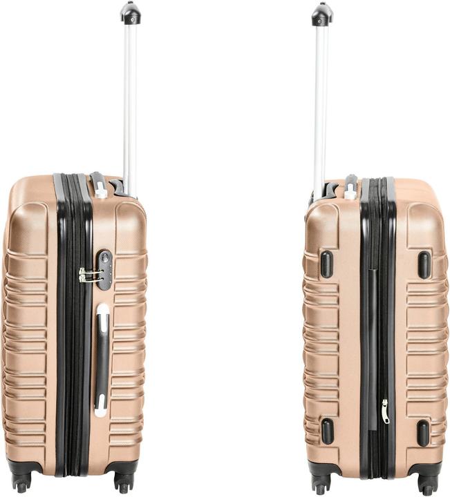 Actual product image tectake Suitcase set 4-piece lightweight hard shell (106 l)