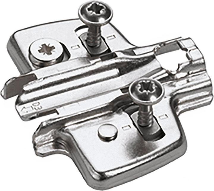 Actual product image Hettich Cross-mounting plates Sensys/Intermat Direkt 8099, corner and centre (1 pcs.)