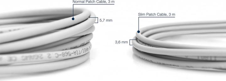Produktbild Digitus CAT 6 U/FTP Slim Patchkabel (U/FTP, CAT6, 3 m)