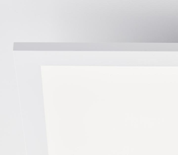 Produktbild Brilliant LED Deckenaufbau-Paneel, 45x45 cm, 2800 lm, 4000 K, Aluminium, weiss (2800 lm)