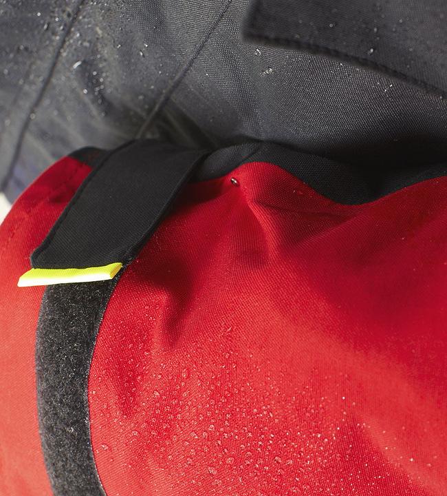 Actual product image Compass Seagear Compass Offshore sailing jacket navy/red