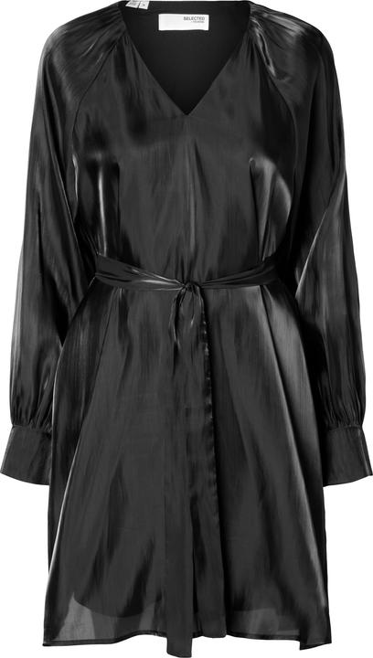 Produktbild Selected Femme Metallic Kleid mit V-Ausschnitt (40)
