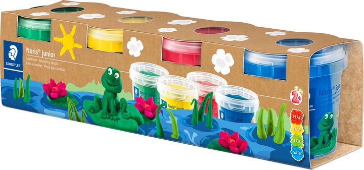 Produktbild Staedtler Spielknete Noris junior Basisfarben