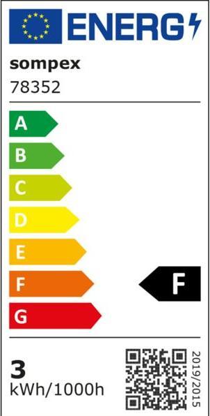 Label énergétique Sompex Ombrellino (150 lm)