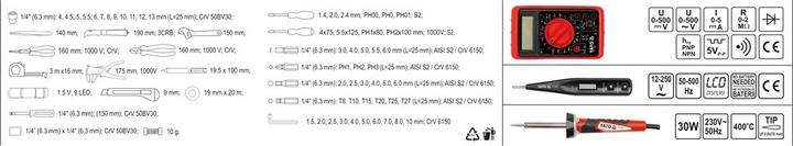 Produktbild Yato Tool set (68 Teile)