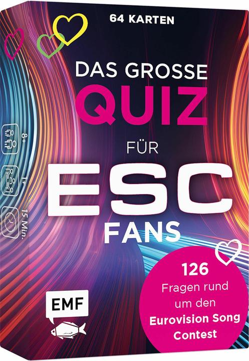 Produktbild Kartenspiel: Das grosse Quiz für ESC-Fans (Deutsch)