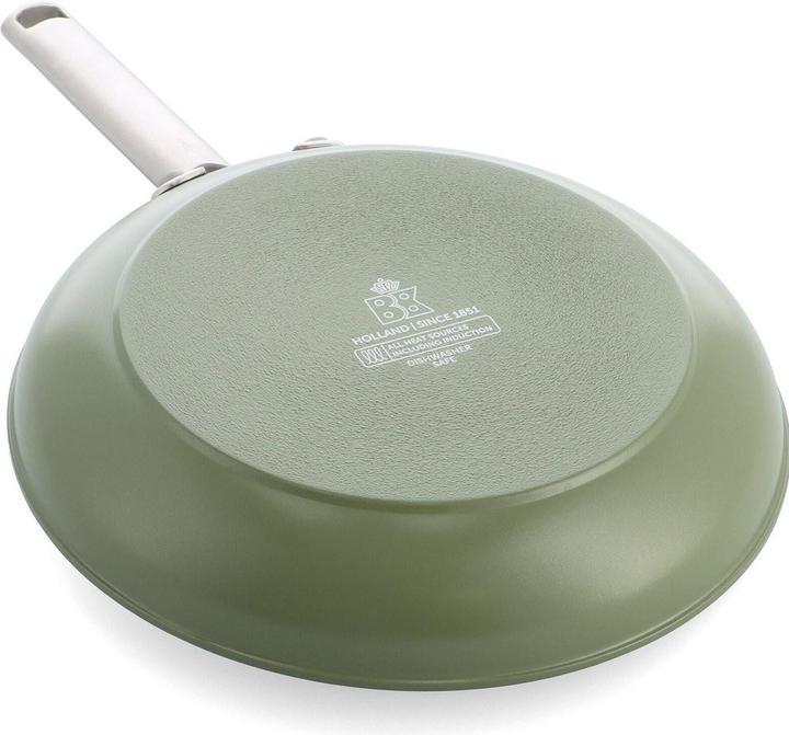Immagine prodotto BK Sublime Olive Green koekenpan met keramische antikleeflaag 28cm (CC009075001) (Padella per friggere, Alluminio)