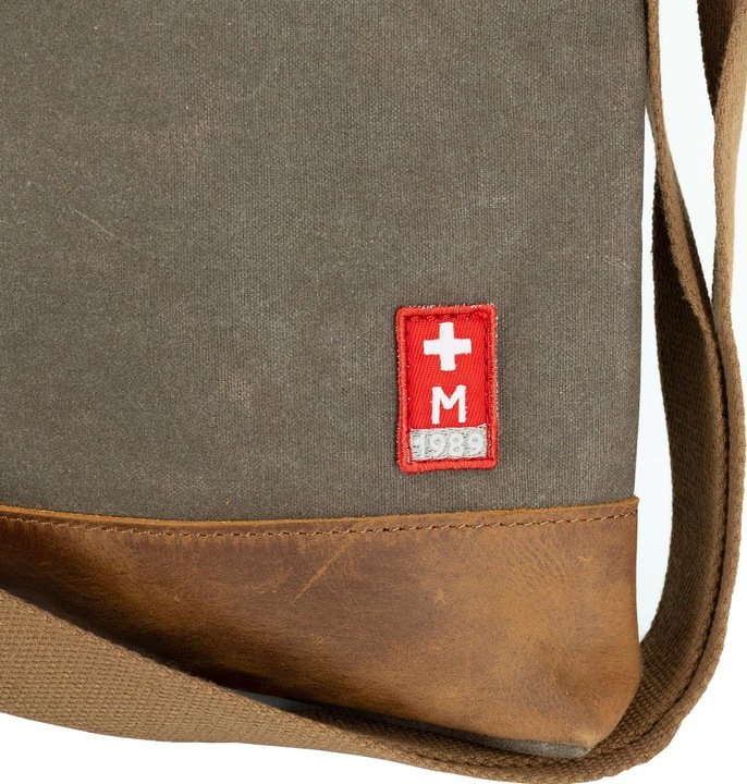 Image du produit Army Shop #8 Sac à bandoulière en toile de tente de l'armée cirée