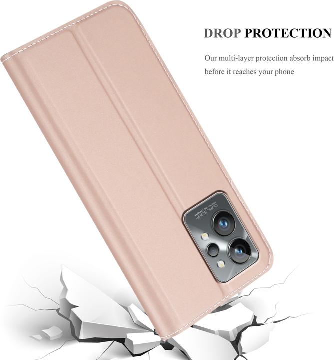 Actual product image Cadorabo Classy Book Case for Realme GT 2 PRO (Realme GT 2 Pro)