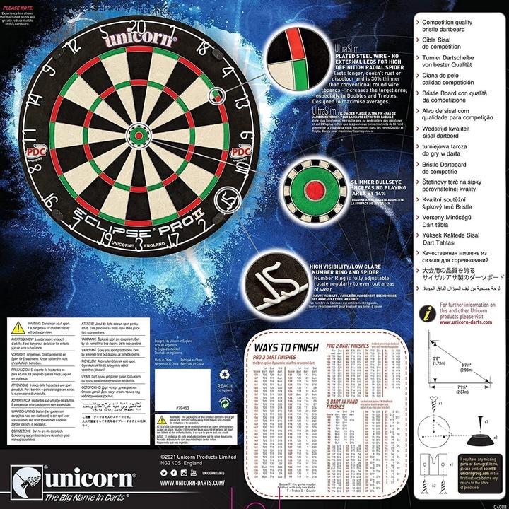 Actual product image Unicorn Eclipse Pro2 Bristle Board