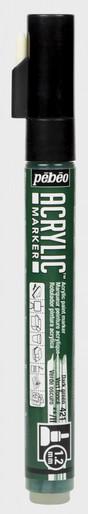 Produktbild Pebeo Acrylic Marker Dünn Rundspitze 1,2mm (Dunkelgrün, 1.20 mm)