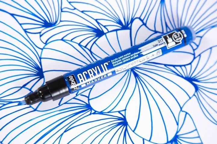 Actual product image Pebeo Acrylic Marker Fine 1,2mm Tip (Emerald green, 1.20 mm)