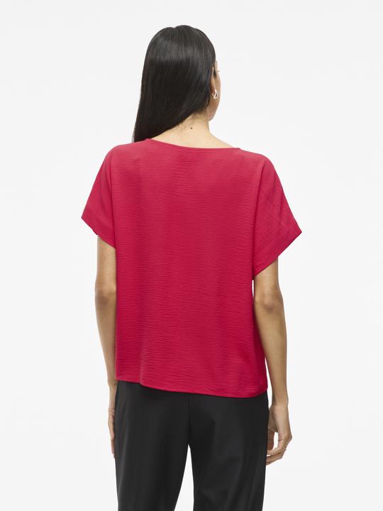 Produktbild Vila Rundhals Oberteil mit kurzen Ärmeln (40)