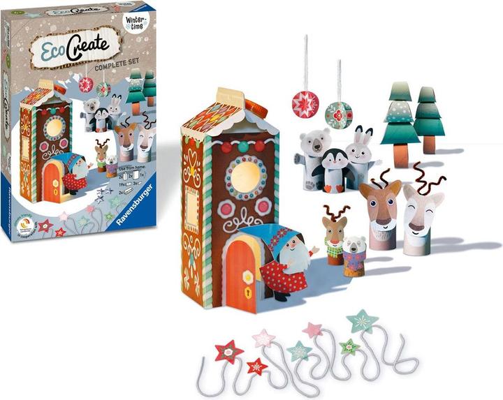 Actual product image Ravensburger EcoCreate Midi Wintertime D/F/I/NL/EN