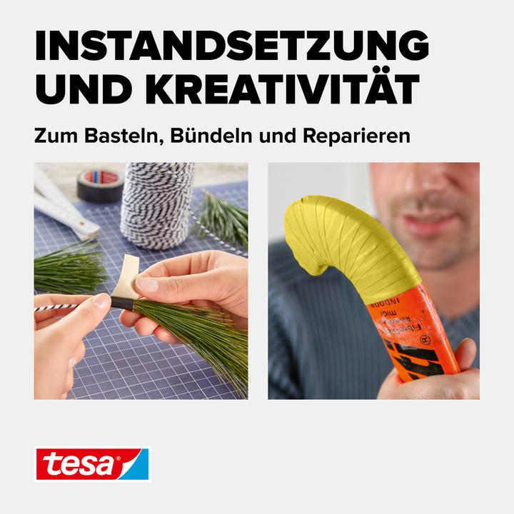 Actual product image tesa EXTRA POWER PERFECT fabric tape, fabric-reinforced duct tape (19 mm)