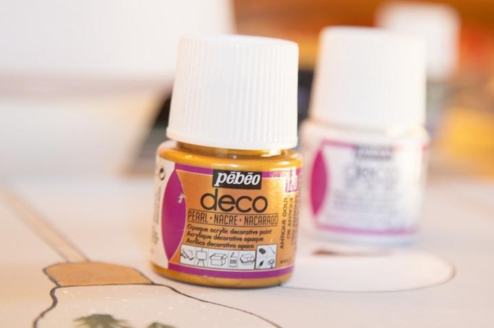 Produktbild Pebeo Deco Perlmutt Acrylfarben (45 ml)