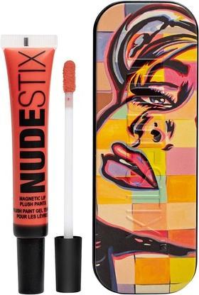 Actual product image Nudestix Magnetic Lip Plush Paints Fresh Fiji - Tropical Inspired Pop of Clementine (Clementine)