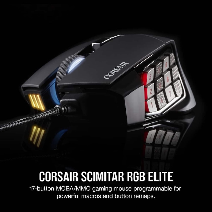 Actual product image Corsair Scimitar RGB Elite (Cable)