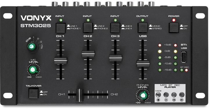 Vonyx DJ mixer STM3025 (Clubmixer)