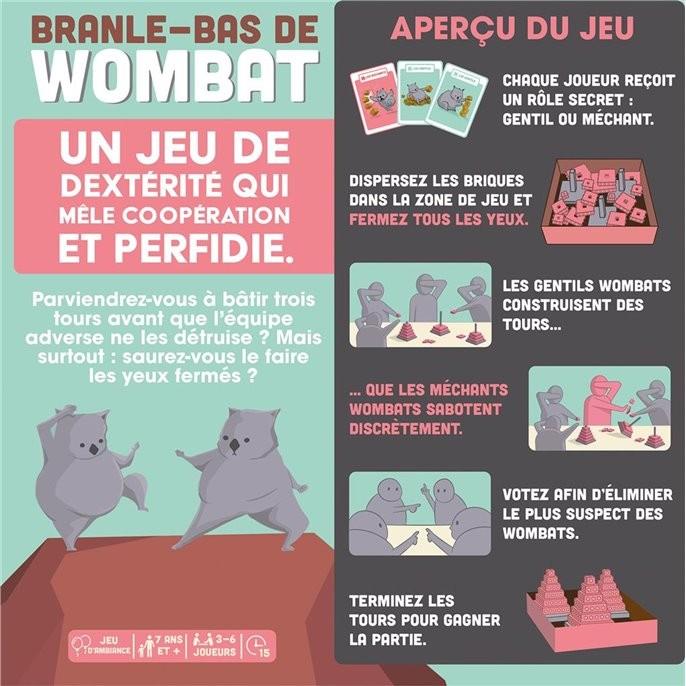 Immagine prodotto Exploding Kittens Branle-Bas de Wombat (Francese)