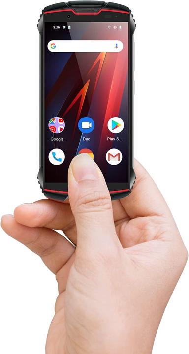 Produktbild Cubot Kingkong Mini 2 (32 GB, Black, Rot, 4", Dual SIM, 4G)