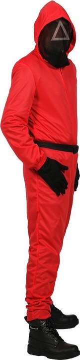 Produktbild Metamorph Kinder Squid Game Aufseher Overall & Maske - Fasching (152)