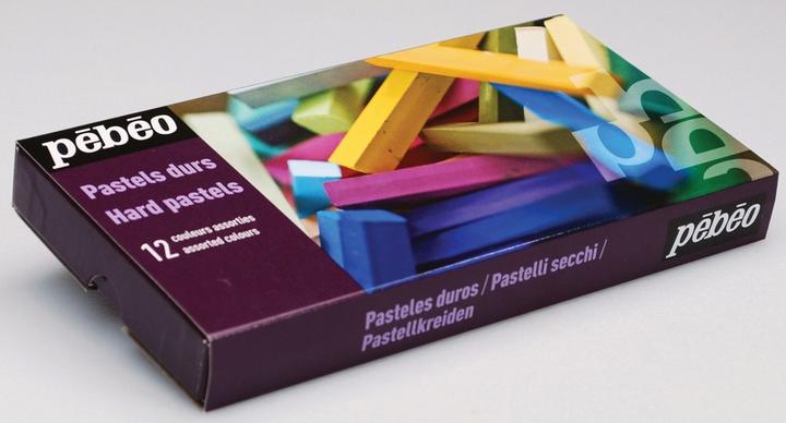 Actual product image Pebeo Hard Pastels Box of 12 assorted (12x)