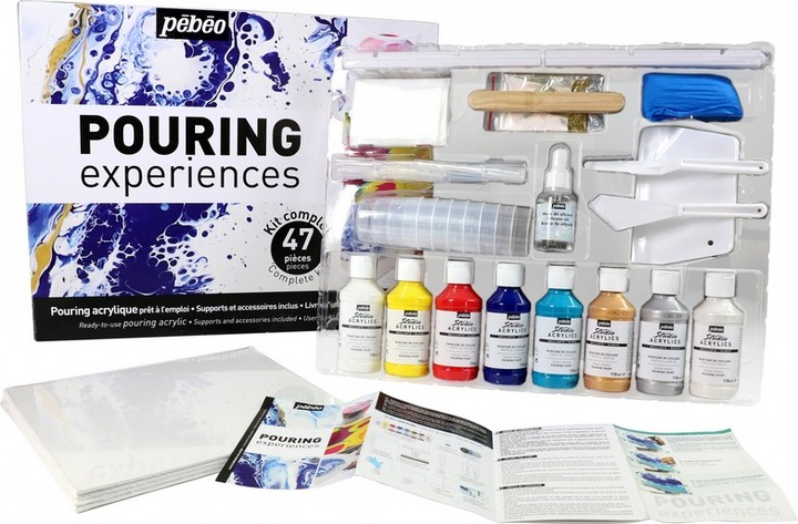 Image du produit Pebeo Expériences de Pouring (Multicolore, 994 ml)