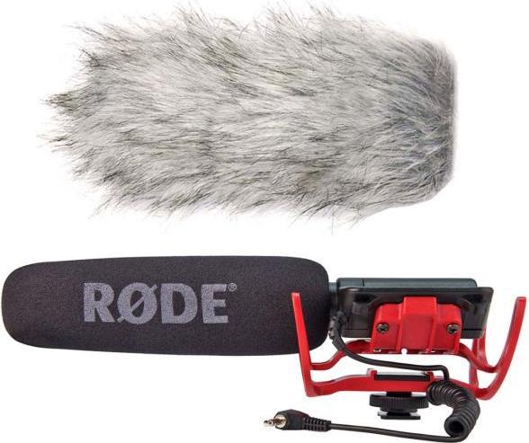 Actual product image RØDE VideoMic Rycote with Deadcat windscreen