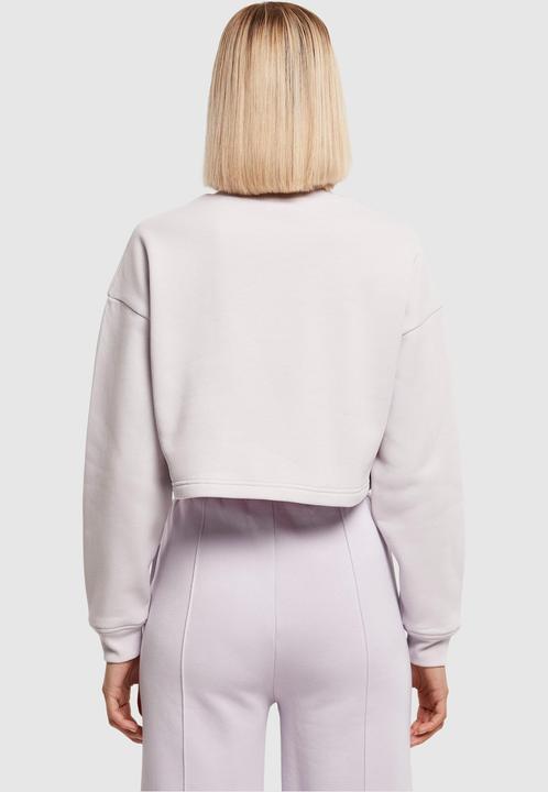 Actual product image Urban Classics Ladies Cropped Oversized Sweat High Neck Crew - 14225 (L)